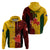 Custom Australia And Canada Soccer Hoodie Matildas Combine Canucks Together - Wonder Print Shop