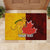 Custom Australia And Canada Soccer Rubber Doormat Matildas Combine Canucks Together - Wonder Print Shop