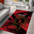 Custom Albania Football Area Rug Go Kuqezinjte - Grunge Style - Wonder Print Shop