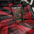 Custom Albania Football Back Car Seat Cover Go Kuqezinjte - Grunge Style - Wonder Print Shop