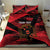 Custom Albania Football Bedding Set Go Kuqezinjte - Grunge Style - Wonder Print Shop