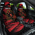 Custom Albania Football Car Seat Cover Go Kuqezinjte - Grunge Style - Wonder Print Shop