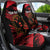 Custom Albania Football Car Seat Cover Go Kuqezinjte - Grunge Style - Wonder Print Shop