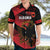 Custom Albania Football Hawaiian Shirt Go Kuqezinjte - Grunge Style - Wonder Print Shop