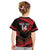 Custom Albania Football Kid T Shirt Go Kuqezinjte - Grunge Style - Wonder Print Shop