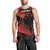 Custom Albania Football Men Tank Top Go Kuqezinjte - Grunge Style - Wonder Print Shop