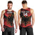 Custom Albania Football Men Tank Top Go Kuqezinjte - Grunge Style - Wonder Print Shop