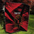 Custom Albania Football Quilt Go Kuqezinjte - Grunge Style - Wonder Print Shop