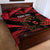 Custom Albania Football Quilt Bed Set Go Kuqezinjte - Grunge Style - Wonder Print Shop