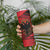 Personalised Albania Football Skinny Tumbler Go Kuqezinjte - Grunge Style - Wonder Print Shop