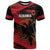 Custom Albania Football T Shirt Go Kuqezinjte - Grunge Style - Wonder Print Shop