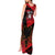 Custom Albania Football Tank Maxi Dress Go Kuqezinjte - Grunge Style - Wonder Print Shop