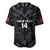 Custom Albania Football Baseball Jersey Albanian Kastrioti Eagle - Black Style - Wonder Print Shop