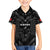 Custom Albania Football Kid Hawaiian Shirt Albanian Kastrioti Eagle - Black Style - Wonder Print Shop