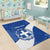 Custom Greece Football Area Rug Ethniki Elladas - Blue Version