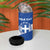 Personalised Greece Football 4 in 1 Can Cooler Tumbler Ethniki Elladas - Blue Version - Wonder Print Shop