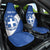 Custom Greece Football Car Seat Cover Ethniki Elladas - Blue Version - Wonder Print Shop