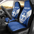 Custom Greece Football Car Seat Cover Ethniki Elladas - Blue Version - Wonder Print Shop