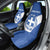 Custom Greece Football Car Seat Cover Ethniki Elladas - Blue Version - Wonder Print Shop