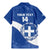 Custom Greece Football Family Matching Mermaid Dress and Hawaiian Shirt Ethniki Elladas - Blue Version - Wonder Print Shop