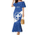 Custom Greece Football Family Matching Mermaid Dress and Hawaiian Shirt Ethniki Elladas - Blue Version - Wonder Print Shop