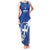 Custom Greece Football Family Matching Tank Maxi Dress and Hawaiian Shirt Ethniki Elladas - Blue Version - Wonder Print Shop