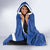 Custom Greece Football Hooded Blanket Ethniki Elladas - Blue Version