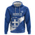 Custom Greece Football Hoodie Ethniki Elladas - Blue Version - Wonder Print Shop