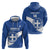 Custom Greece Football Hoodie Ethniki Elladas - Blue Version - Wonder Print Shop