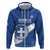 Custom Greece Football Hoodie Ethniki Elladas - Blue Version - Wonder Print Shop