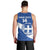 Custom Greece Football Men Tank Top Ethniki Elladas - Blue Version - Wonder Print Shop