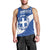 Custom Greece Football Men Tank Top Ethniki Elladas - Blue Version - Wonder Print Shop