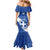 Custom Greece Football Mermaid Dress Ethniki Elladas - Blue Version - Wonder Print Shop