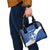 Custom Greece Football Shoulder Handbag Ethniki Elladas - Blue Version