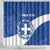 Custom Greece Football Shower Curtain Ethniki Elladas - Blue Version