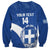 Custom Greece Football Sweatshirt Ethniki Elladas - Blue Version - Wonder Print Shop