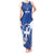 Custom Greece Football Tank Maxi Dress Ethniki Elladas - Blue Version - Wonder Print Shop