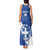 Custom Greece Football Tank Maxi Dress Ethniki Elladas - Blue Version - Wonder Print Shop