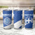 Personalised Greece Football Tumbler Cup Ethniki Elladas - Blue Version - Wonder Print Shop