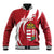 Custom Hungary Football Baseball Jacket Go Magyarok - Curves Style - Wonder Print Shop