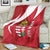 Custom Hungary Football Blanket Go Magyarok - Curves Style