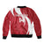 Custom Hungary Football Bomber Jacket Go Magyarok - Curves Style - Wonder Print Shop