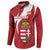 Custom Hungary Football Button Sweatshirt Go Magyarok - Curves Style - Wonder Print Shop