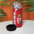 Personalised Hungary Football 4 in 1 Can Cooler Tumbler Go Magyarok - Curves Style - Wonder Print Shop