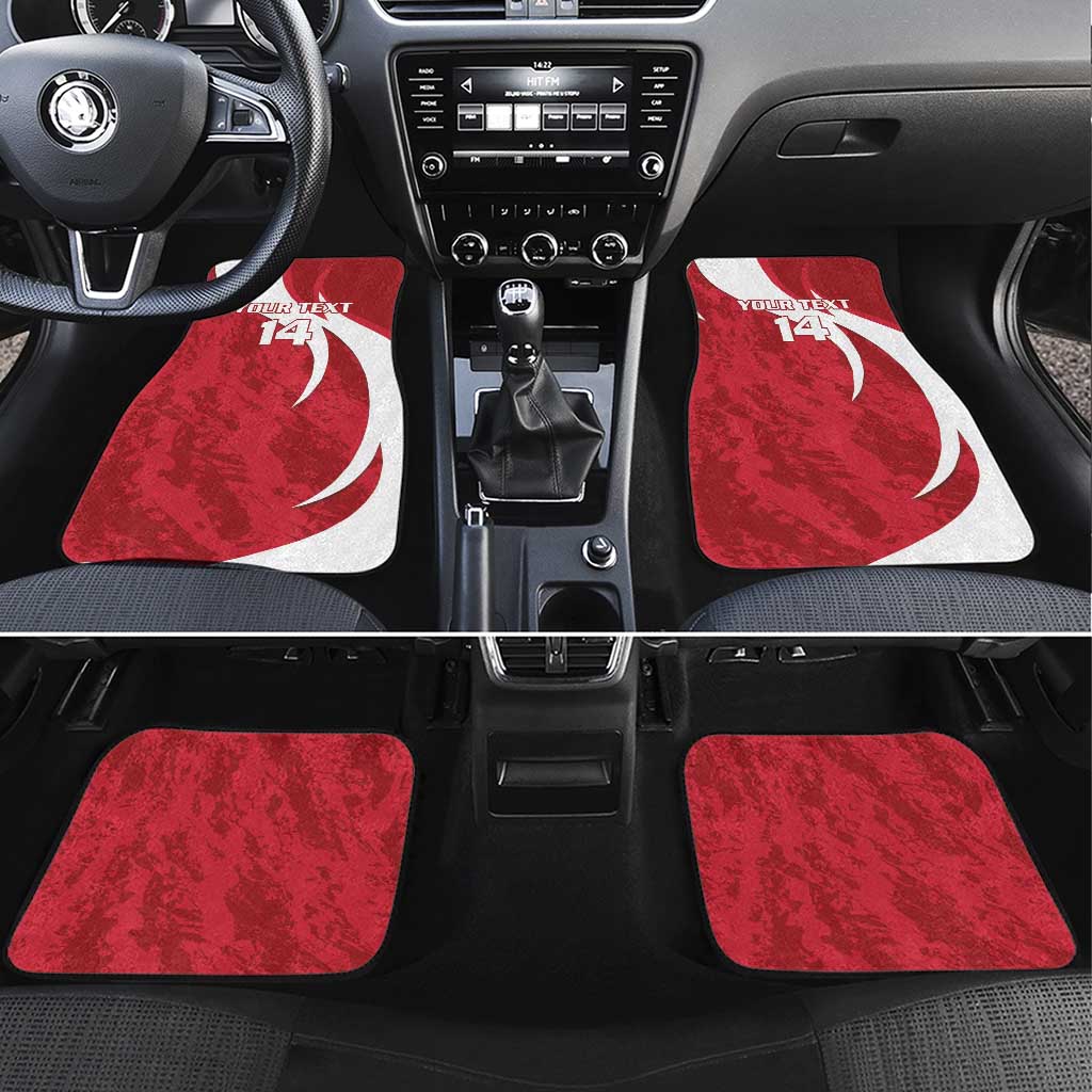 Custom Hungary Football Car Mats Go Magyarok - Curves Style - Wonder Print Shop