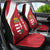 Custom Hungary Football Car Seat Cover Go Magyarok - Curves Style - Wonder Print Shop