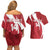 Custom Hungary Football Couples Matching Off Shoulder Short Dress and Hawaiian Shirt Go Magyarok - Curves Style - Wonder Print Shop