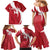 Custom Hungary Football Family Matching Mermaid Dress and Hawaiian Shirt Go Magyarok - Curves Style - Wonder Print Shop