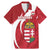 Custom Hungary Football Family Matching Mermaid Dress and Hawaiian Shirt Go Magyarok - Curves Style - Wonder Print Shop