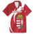 Custom Hungary Football Family Matching Puletasi and Hawaiian Shirt Go Magyarok - Curves Style - Wonder Print Shop